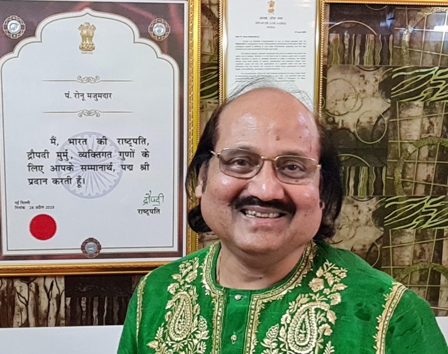 Padmashri Awardee pandit Ronu Majumdar